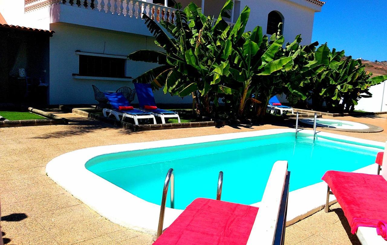 Villa Carolina With Private Pool Salobre  Luaran gambar